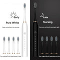 Electric Ultrasonic Toothbrush Six Speed Mode Home Soft Hair USB Charging Waterproof Adult Tooth Cleaner Automatic Couple Set