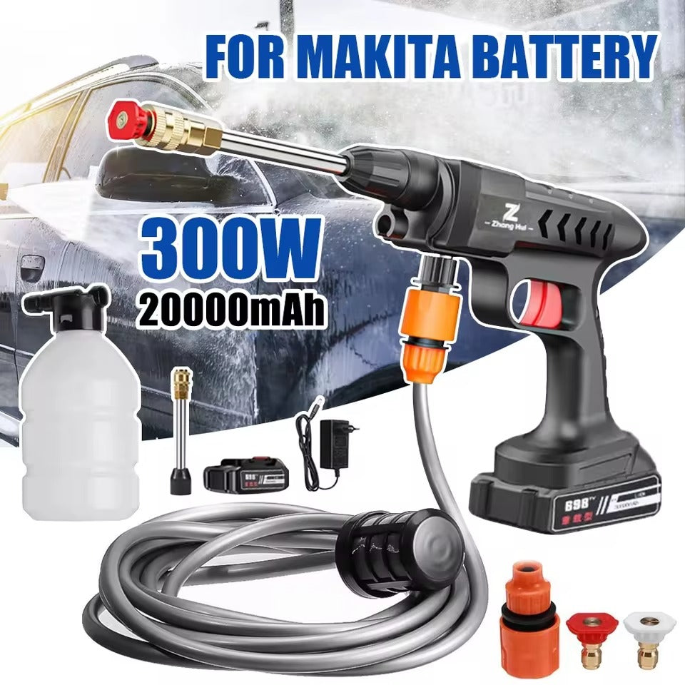 Wireless High Pressure Cleaner Washing Machine Spray Water Gun Car Washing Pressure Water Cleaning Machine