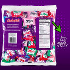 ZOTZ Fizzy Sour Candy Bulk - Retro Italian Hard Candy Individually Wrapped - Classic Nostalgic 7 Assorted Flavors Cherry, Watermelon, Strawberry, Blue Raspberry, Apple, Orange & Grape - 100 Pieces Bag for Party Favors, Goodie Bags, Piñata & Candy Buffet