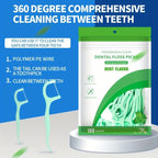 500/300/100pcs ultra-fine mint flavored toothpicks, safe high-end toothpick sticks, plastic toothpicks