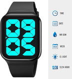 Extra Large Numbers Watch for Men, Waterproof Mens Digital Watch Womens Men's Wrist Watches for Elderly Senior Women