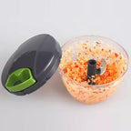 Manual Food Chopper Hand Pull String Vegetable Cutter Onions Garlic Chopper Fruits Herbs Nuts Kitchen Food Processor