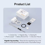 Phone Camera Shoot Hand Grip Magnetic Smart Phone Holder Shooting Aid Remote Control Handle For Iphone Android Phone