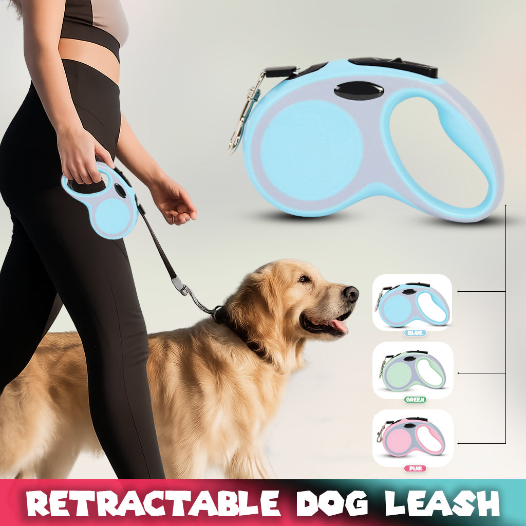Retractable Dog Leash 26 FT, Heavy Duty Dog Leash for Dogs 50-110 lbs, Heavy Dut