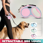 Retractable Dog Leash 26 FT, Heavy Duty Dog Leash for Dogs 50-110 lbs, Heavy Dut