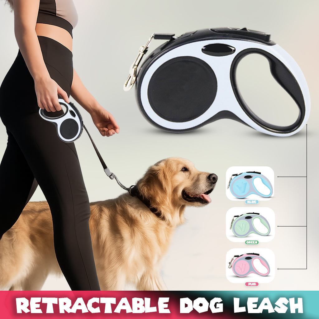 Retractable Dog Leash 26 FT, Heavy Duty Dog Leash for Dogs 50-110 lbs, Heavy Dut