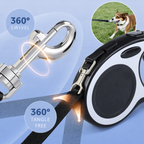 Retractable Dog Leash 26 FT, Heavy Duty Dog Leash for Dogs 50-110 lbs, Heavy Dut